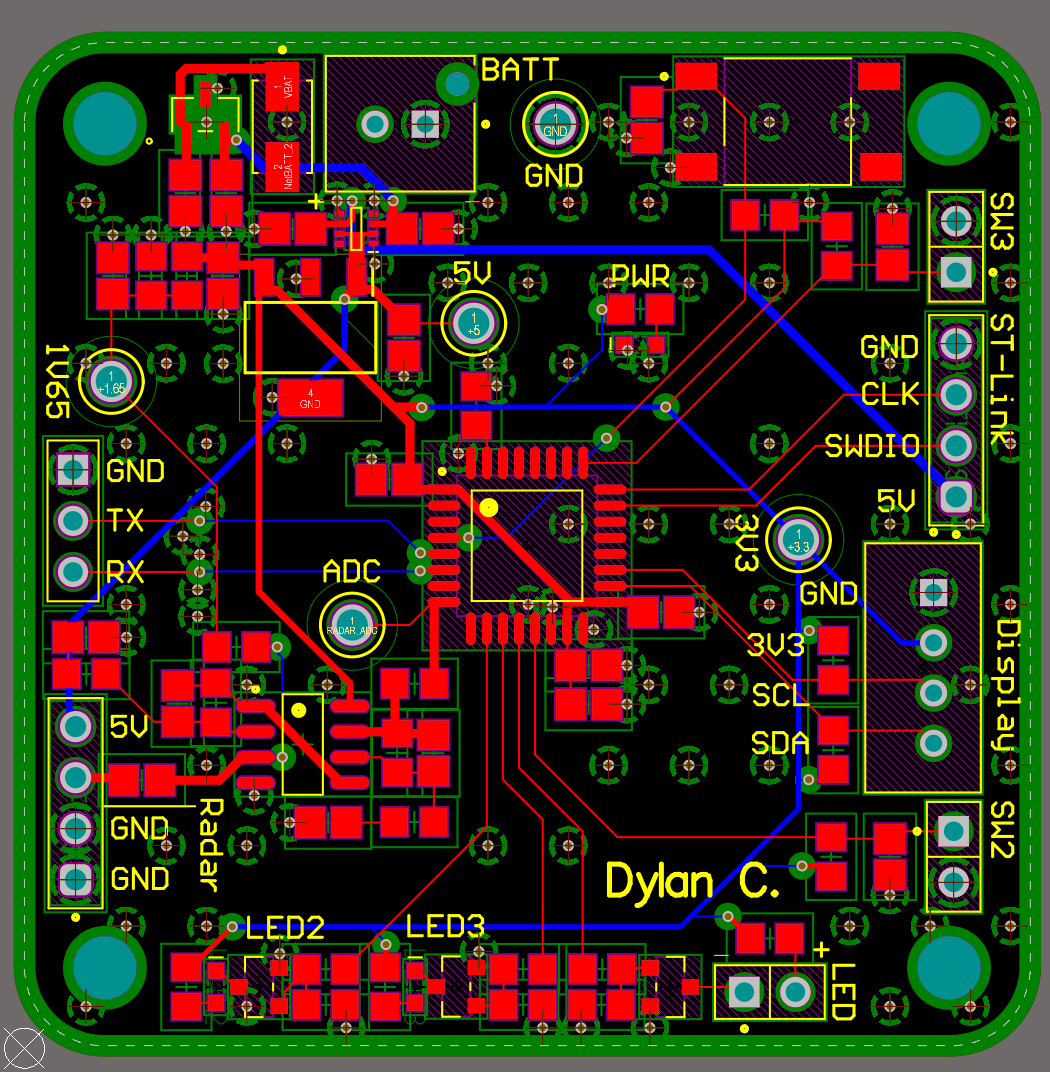2D PCB View