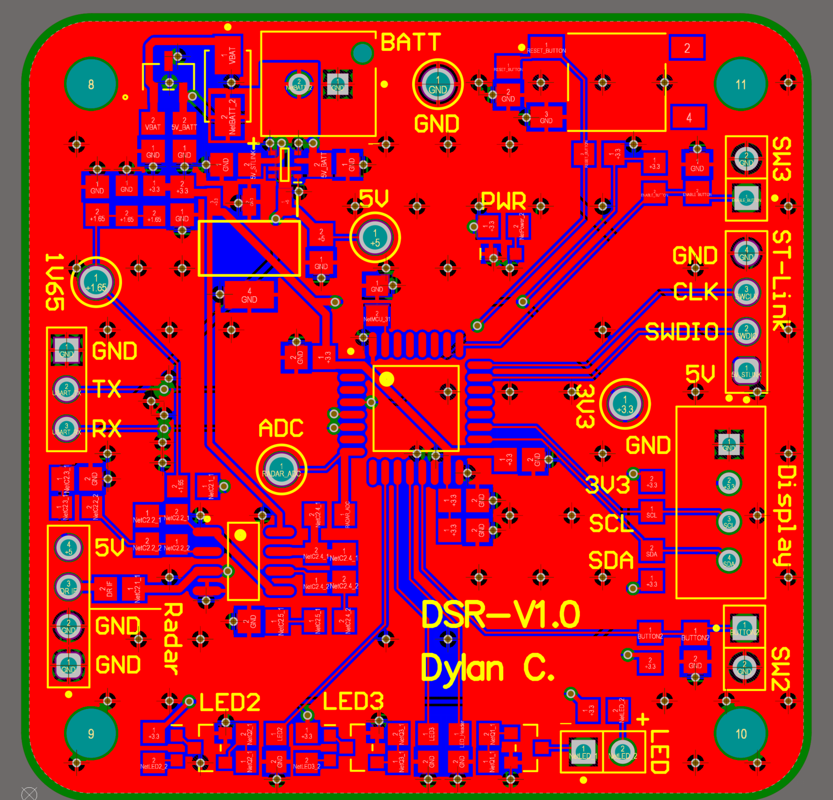 2D PCB View